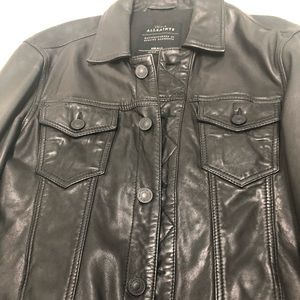 Allsaints leather jacket